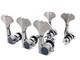 Gotoh Ultra Light 5-String Bass Guitar Tuners Cosmo Black 3+2 GB-350CK