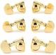 Grover 102GV Original Milk Bottle Style Rotomatics Tuning Machines Set Gold