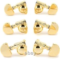 Grover 102GV Original Milk Bottle Style Rotomatics Tuning Machines Set Gold