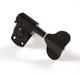 Grover 145BC Titan Bass Guitar Tuners, 2x2 Set Black Chrome