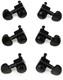 Grover 502BC Roto-Grip Locking Rotomatic Tuners 3+3 Black Chrome