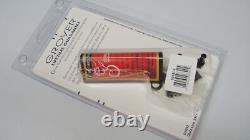 Grover 505BC6 Mini Roto-Grip Locking Rotomatic Tuners 6 In-Line, Black Chrome Fi