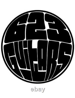 Grover 505BC6 Mini Roto-Grip Locking Rotomatic Tuners 6 In-Line, Black Chrome Fi