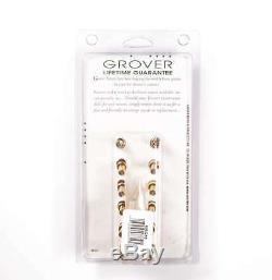 Grover 505G12 Mini Roto-Grip Locking Gold 12 String Rotomatic Tuners