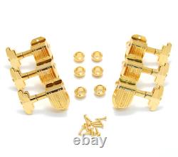 Grover Gold 150 Series Imperial 3x3 Tuners for Jazz/Archtop Guitar 150G