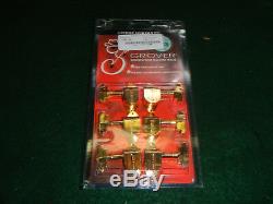 Grover Gold 3+3 Imperial Tuners for Jazz/Archtop Guitar 151GM