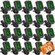 Guitar Clip On Ukulele Tuner 30 Pack for Guitar Bass Violin Banjo