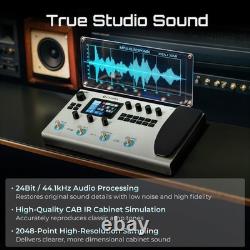 Guitar Pedal Board Multi-Effects Professional Grade with 320 Effects 120 Amp