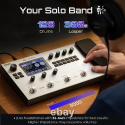 Guitar Pedal Board Multi-Effects Professional Grade with 320 Effects 120 Amp