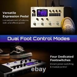 Guitar Pedal Board Multi-Effects Professional Grade with 320 Effects 120 Amp