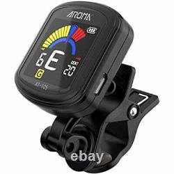 Guitar Tuner Clip On Design, Rechargeable Bass Acoustic Guitar, Bass, Violin
