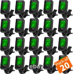 Guitar Tuner Clip on Ukulele Tuner 2 Pack for All Instruments Guitar Bass Ukulel Guitar Tuner Clip on Ukulele Tuner 2 Pack for All Instruments Guitar Bass Ukulel