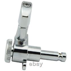 Guitar Tuner Upgrade Kit (6 Inline Headstocks) Grip-Lock Closed Bass Side Chr