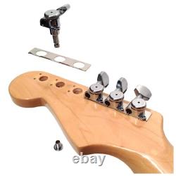 Guitar Tuner Upgrade Kit (6 Inline Headstocks) Grip-Lock Closed Bass Side Chr
