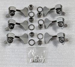 HIPSHOT USA Ultralite 6-String Bass Tuner Set Y-Key, 3/8 Shaft, 3x3 Reversible