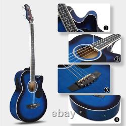 HOLIDAY SALE? Acoustic-Electric Bass Guitar +Case/Bag +Strap