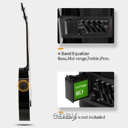 HOLIDAY SPECIAL? Acoustic-Electric Bass Guitar +Case/Bag +Strap +Cable