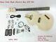 HSVL1910 Complete No-Soldering Electric Bass Guitar DIY Kit, HH, Hollow Body