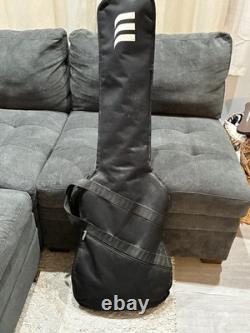 Hamer Slammer Red Electric Bass with Silverstone Bass amp + Chromatic tuner