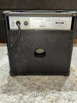 Hamer Slammer Red Electric Bass with Silverstone Bass amp + Chromatic tuner