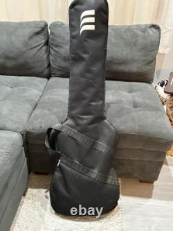 Hamer Slammer Red Electric Bass with Silverstone Bass amp + Chromatic tuner