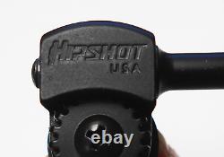 Hipshot USA Ultralite Bass Tuners 1/2 (2+2) Black Y-key BLEMISHED