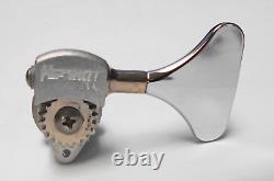 Hipshot USA Ultralite Bass Tuners 1/2 (4+1) raw body Shiny Nickel shortkey-BLEM