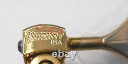 Hipshot USA Ultralite Bass Tuners 3/8 (2+2) Gold Y-Key BLEMISHED