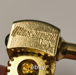 Hipshot USA Ultralite Bass Tuners 3/8 (2+2) Gold Y-Key BLEMISHED