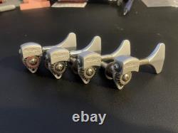 Hipshot USA Ultralite Bass Tuners Chrome, 3/8