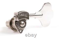 Hipshot Ultralite USA Tuner HB6C 1/2 Nickel 4 Inline Set Auth Dealer