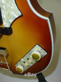 Hofner 500/1 Vintage'64 Reissue Violin Bass with Orig Case with STRAP TUNER CABLE