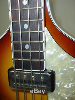 Hofner 500/1 Vintage'64 Reissue Violin Bass with Orig Case with STRAP TUNER CABLE