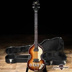 Hofner Artist Series Violin Bass (H500/1-63-AR-0) with Case Sunburst