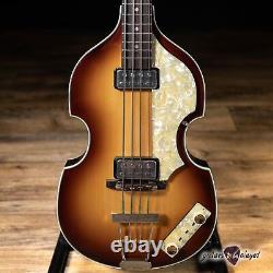 Hofner Artist Series Violin Bass (H500/1-63-AR-0) with Case Sunburst