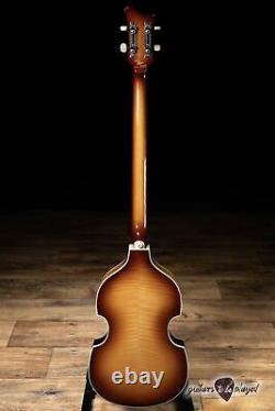 Hofner Artist Series Violin Bass (H500/1-63-AR-0) with Case Sunburst