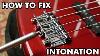 How To Fix Bass Guitar Intonation Simple Fix