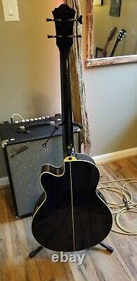 Ibanez AEB10BE-BK Acoustic Electric Bass Guitar
