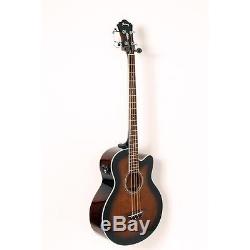 Ibanez AEB10E A/E Bass Guitar with Onboard Tuner Dark Violin Sunbrst 88365917634
