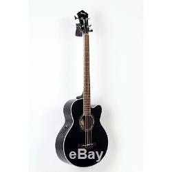 Ibanez AEB10E Acoustic-Elec Bass Guitar Onboard Tuner Gloss Black 888365600321