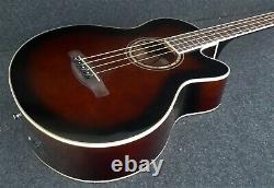 Ibanez AEB10E DVS Acoustic-Electric Bass Guitar SUNBURST Fishman Pickup