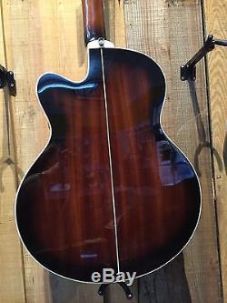 Ibanez AEB10E DVS Acoustic Electric Bass Guitar withOnboard Tuner -Dark VS