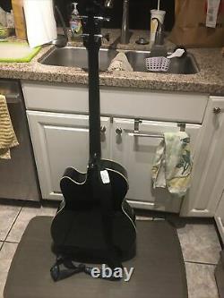 Ibanez AEB5E Acoustic Bass Guitar And Roadrunner Case
