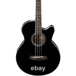 Ibanez AEB5E Acoustic-Electric Bass Guitar Black 197881178925 RF