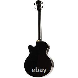 Ibanez AEB5E Acoustic-Electric Bass Guitar Black 197881178925 RF