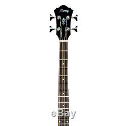 Ibanez Acoustic-Electric Bass Guitar with Cloth, Picks, Tuner and Stand
