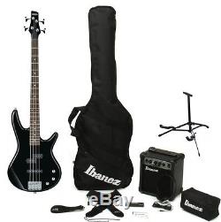 Ibanez Electric Bass Guitar Gig Bag Amp Tuner IJXB Pack Black IJXB150BBK