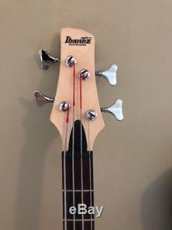 Ibanez GSR190 4 String Electric Bass Red Finish With Bag & Auto Tuner