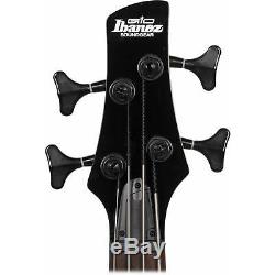 Ibanez GSR200 GIO 4-String Electric Bass Guitar Brown withStand, tuner & Pick