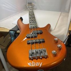 Ibanez GSRM20 Mikro Bass Guitar (Tangerine) Includes Case Stand Strap Tuner